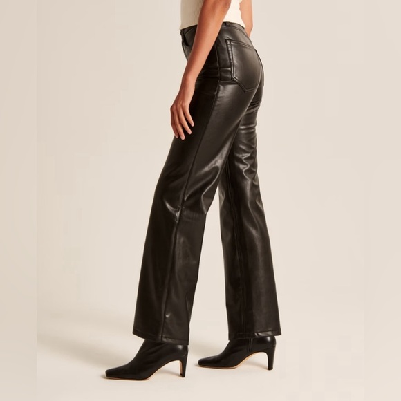 Abercrombie & Fitch women’s The 90’s straight Ultra high rise pants size 28/6 - Picture 10 of 10